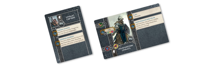 A Song of Ice and Fire : Tabletop Miniatures Game - Karstark Loyalists